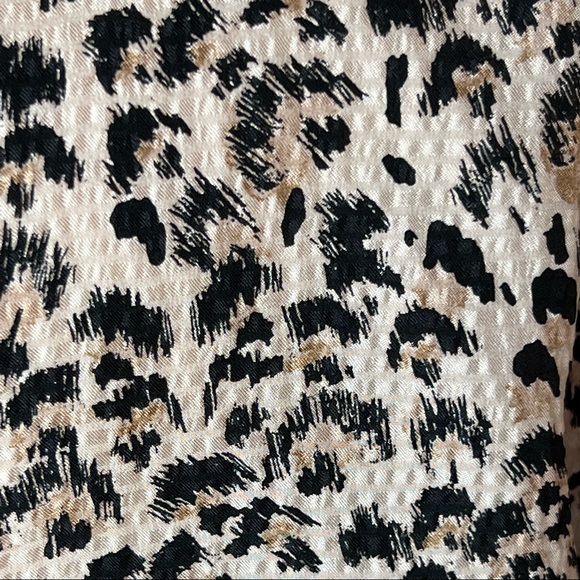 Rebecca Taylor Silk Leopard / Cheetah Print Dress - Size 12 - Picture 9 of 12